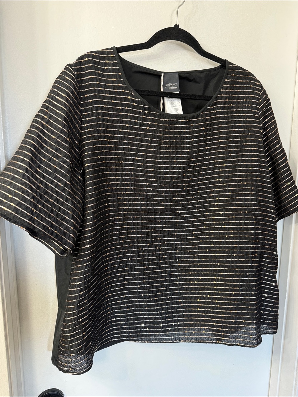 Marina Rinaldi Persona Line Berna Top NWT/ 16